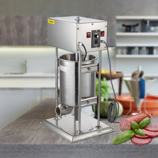 Motorized online sausage stuffer
