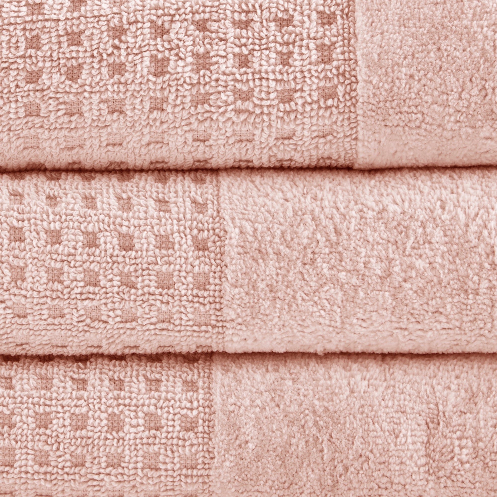 Madison Park Spa Waffle Cotton Waffle Jacquard Antimicrobial Bath