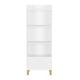 preview thumbnail 5 of 7, Kids 4-Tier Bookcase Toy Storage Cabinet Organizer