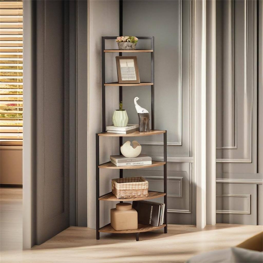 6-Tier Corner Open Shelf