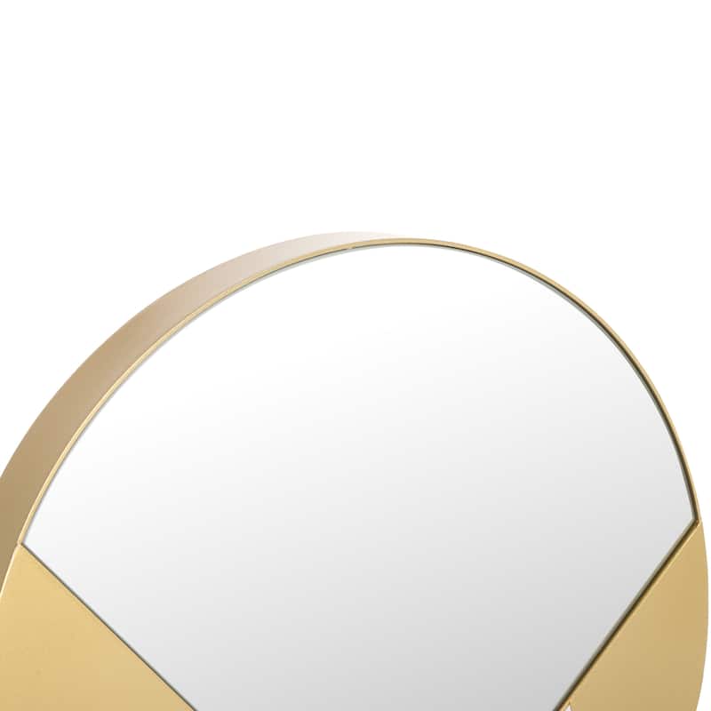 SAFAVIEH Reina Modern 16-inch Round Decorative Accent Mirror - 16 In. W x 1.5 In. D x 16 In. H - 16Wx2Dx16H