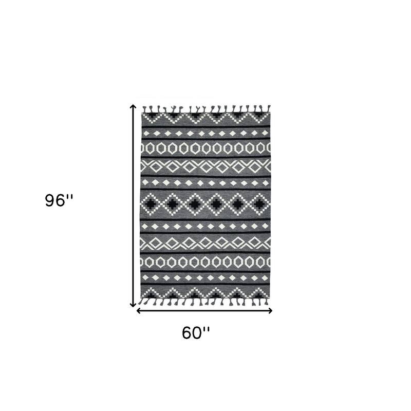 HomeRoots Tribal Southwest Rectangle Area Rug