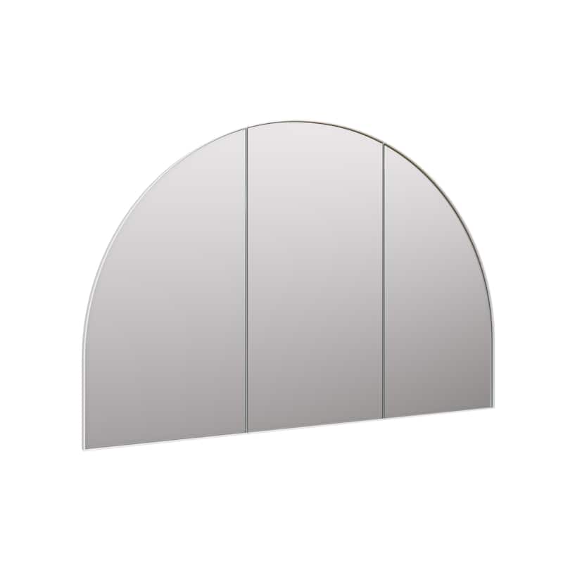 Three Door Steel Frame Arch Shape Medicine Cabinet