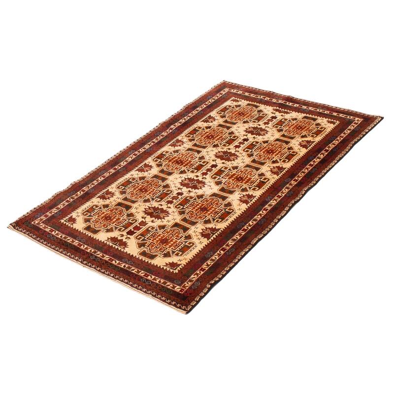 Teimani Cream Rug 3'10" x 6'1" - 3'10 x 6'1