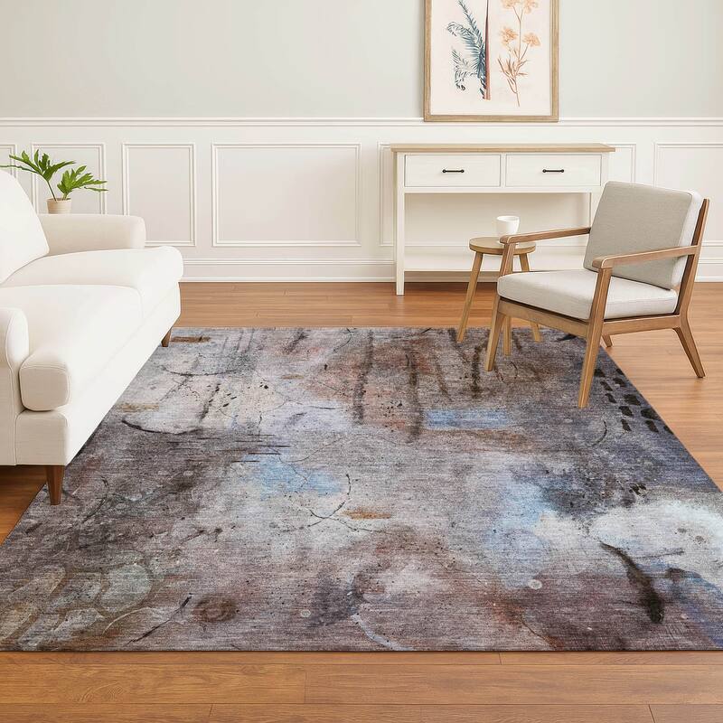 Premium Washable Super Soft Abstract Glam Mayfield Rug