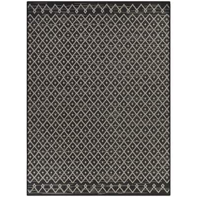 Corman Recycled Geometric Indoor/Outdoor Area Rug