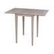 International Concepts Small Drop Leaf Shaker Style Dining Table