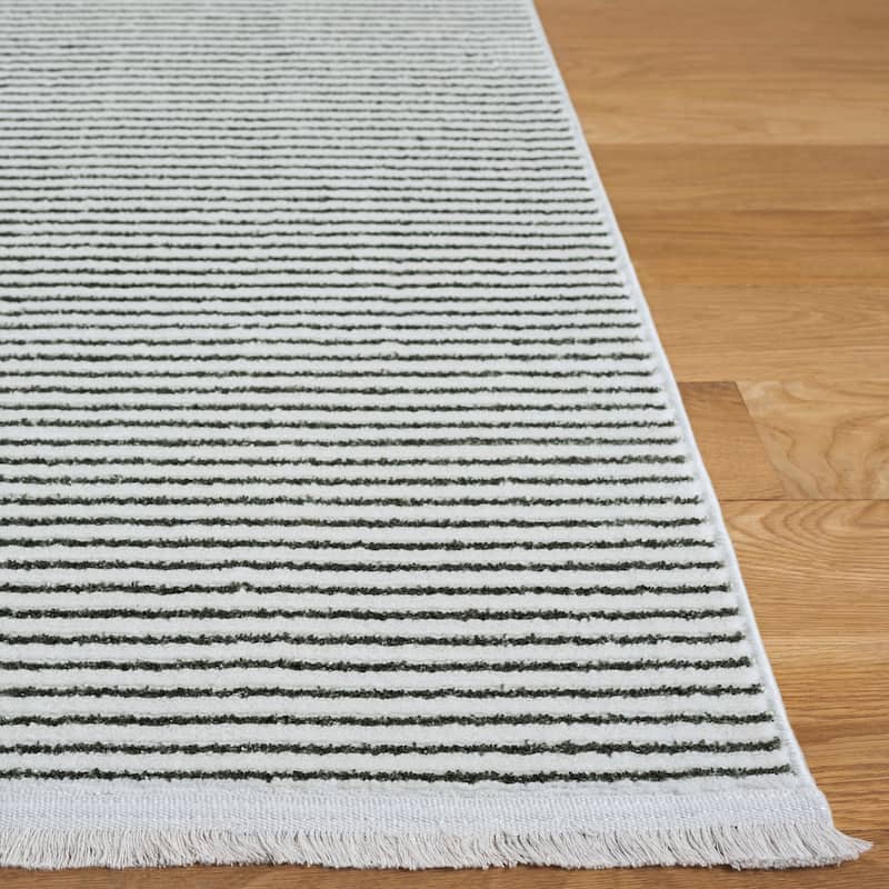 SAFAVIEH Emerald Mineta Striped Rug