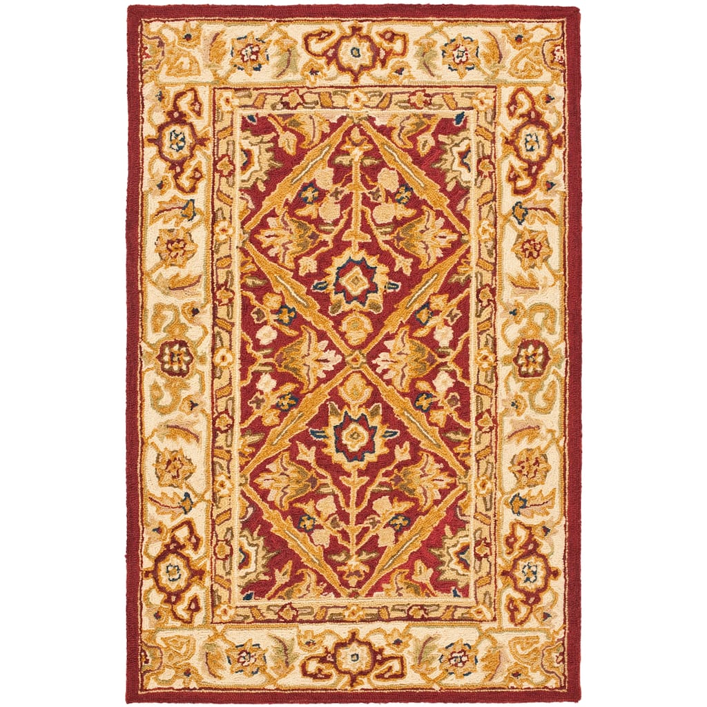 SAFAVIEH Handmade Chelsea Sassa French Country Wool Rug