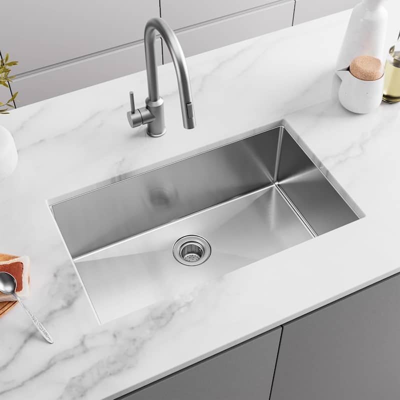 15''/18''/23''/25''/30''/31''/32''/33'' Classic Undermoun Kitchen Sink, Top Mount Kitchen Sink, Singel Bowl Or Double Bowl