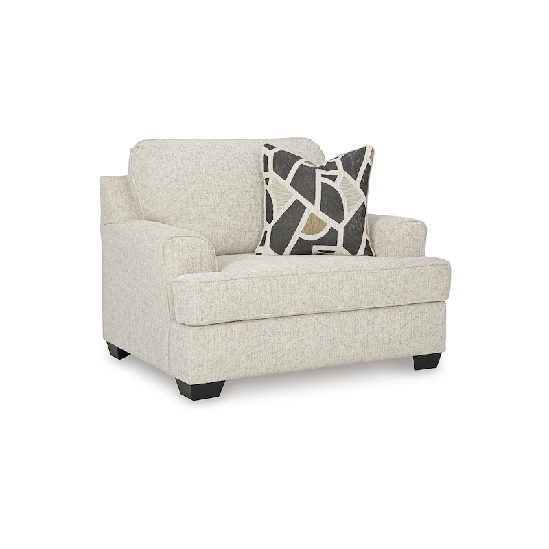 Signature Design by Ashley Heartcort Beige Oversized Chair - 51" W x 40" D x 39" H