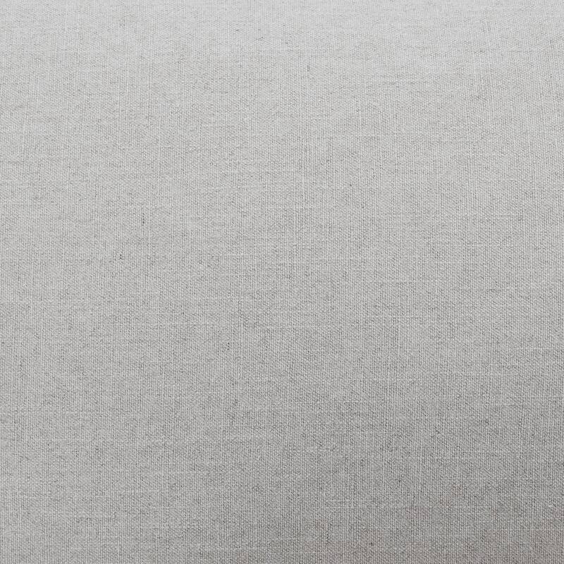 Furniture of America Caspian 3-Piece Light Grey FSC & OEKO TEX Linen Sofa Set with Feather Blend Cushions