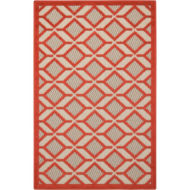 Nourison Aloha Geometric Indoor/Outdoor Area Rug