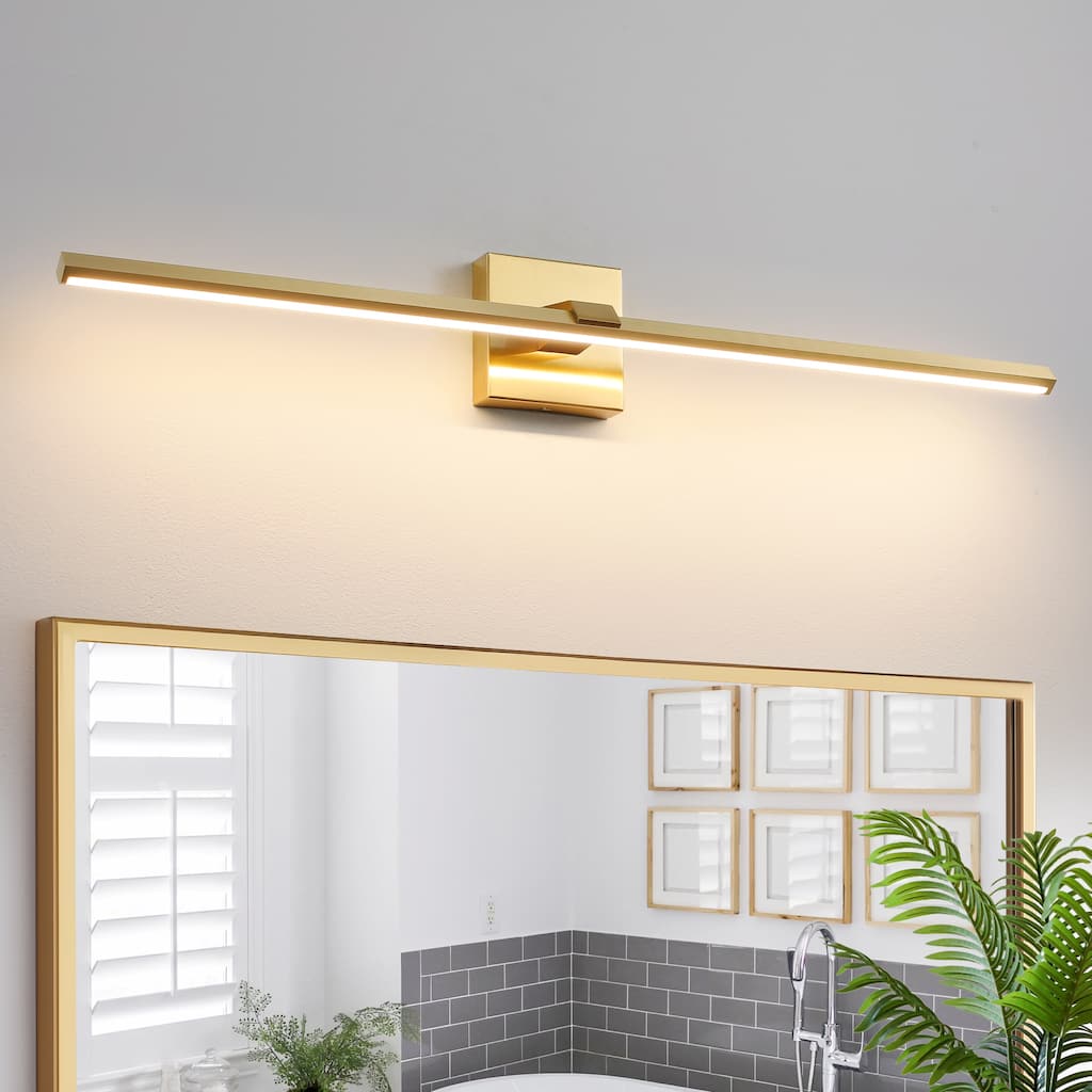Modern Vanity Lighting Fixtures 24/32/39'' Bathroom Vanity Lights Over Mirror Wall Sconce for Bathroom