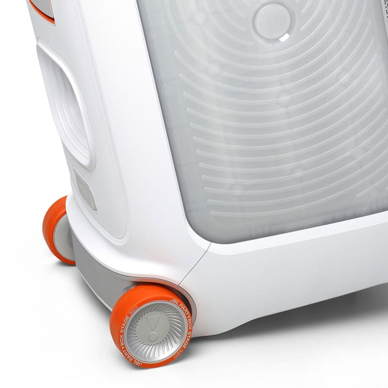 JBL PartyBox Stage 320 240W Wireless Party Speaker (White)