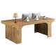 preview thumbnail 30 of 44, 70.9" Executive Desk, Large Wood Computer Office Desk, Writing Table Business Workspace Home Office Accent Desk