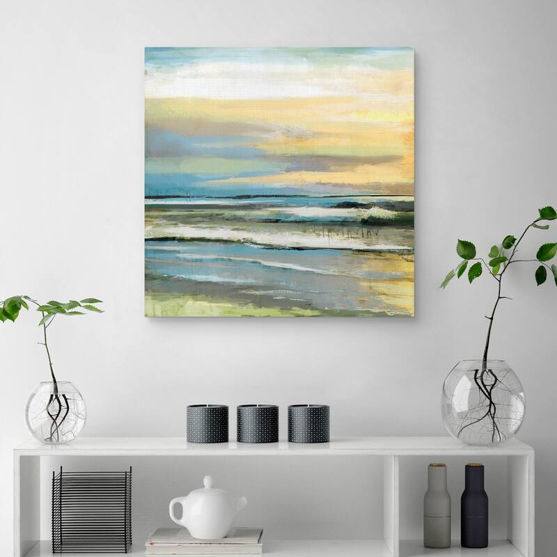 Tonal Tides by Studio Arts Canvas Art Print