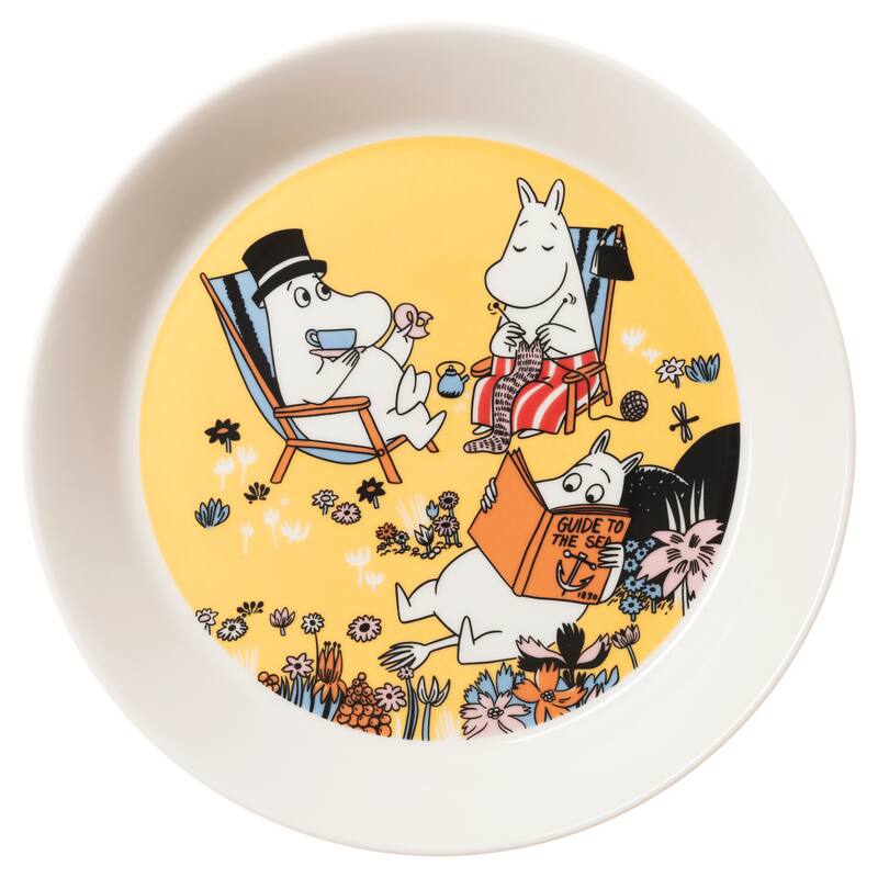 Moomin Arabia Family Time 7.48in Plate - 7.48 in