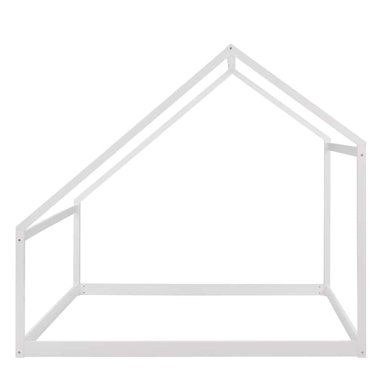 Wooden House Bed