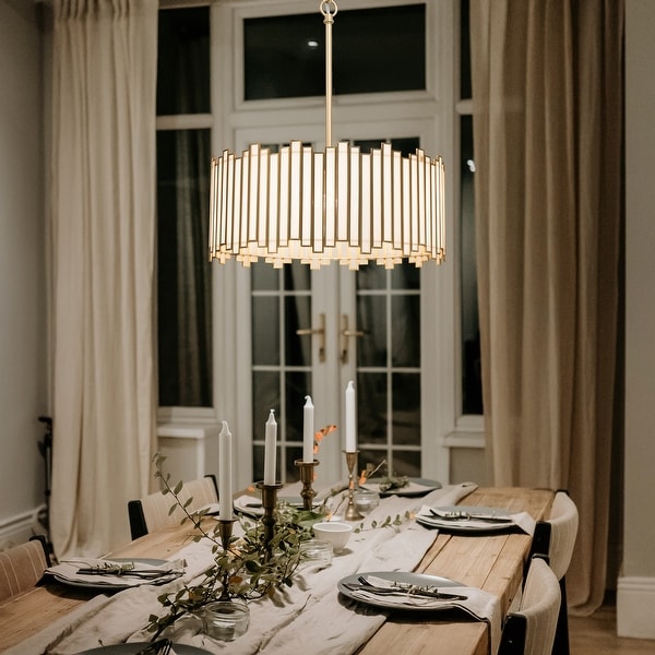 Drum chandelier new arrivals dining room