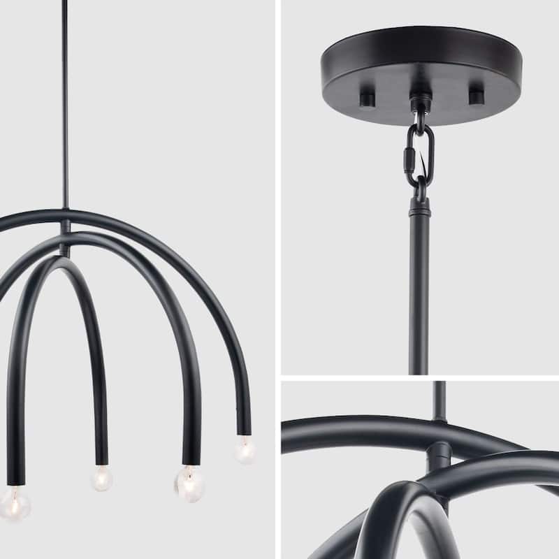 Brio Lighting Caboche 6 Light Chandelier