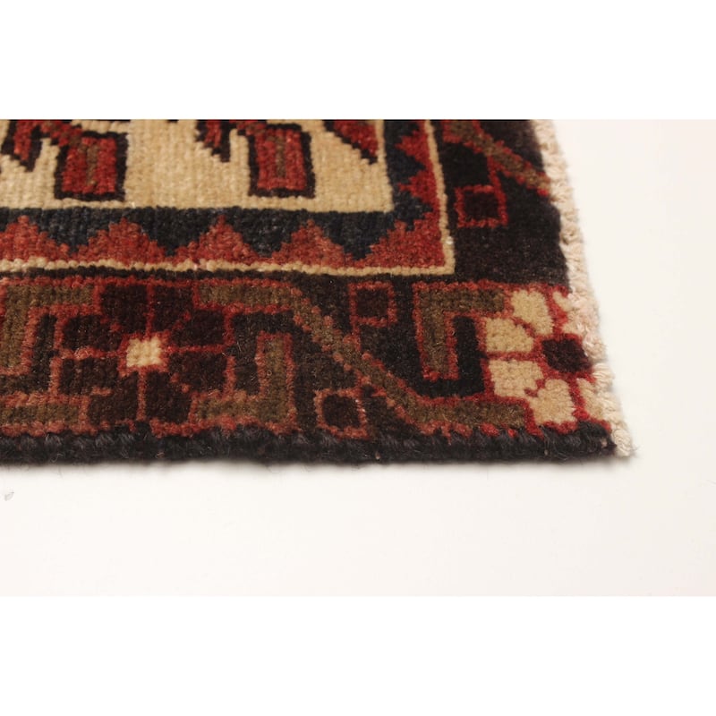 ECARPETGALLERY Hand-knotted Anadol Red Wool Rug - 3'9 x 10'11