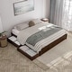 preview thumbnail 158 of 190, Barcelona Panel Platform Bed with Storage Drawers