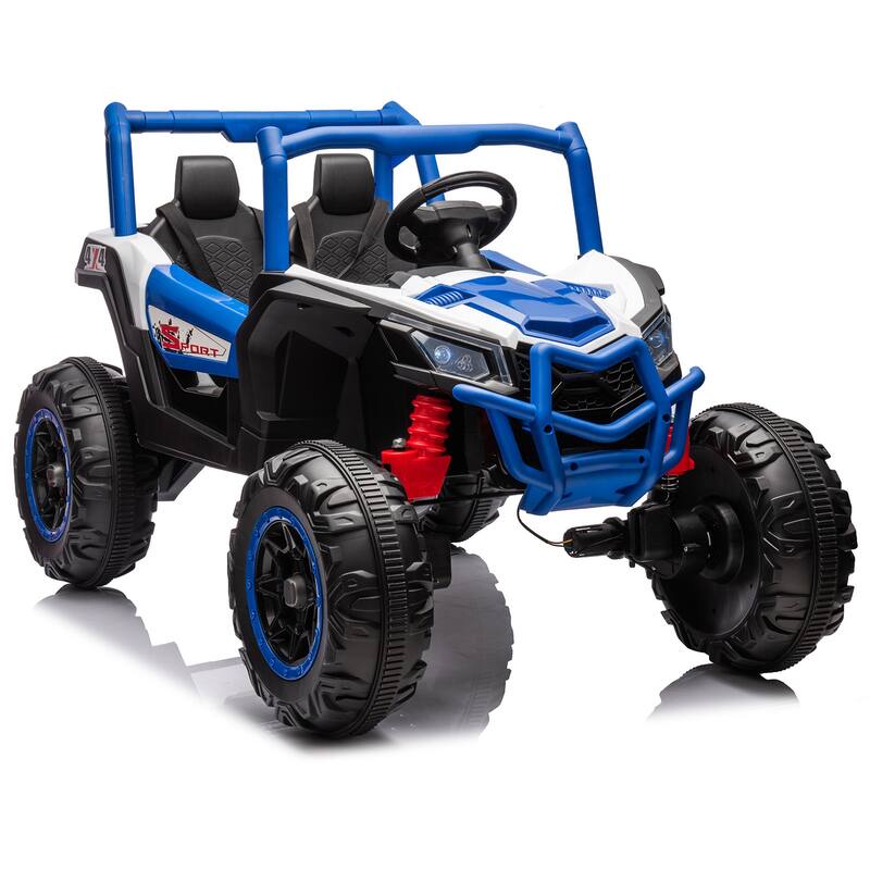 24v UTV Kids Electric Ride-on Car Toy for Kids - Blue