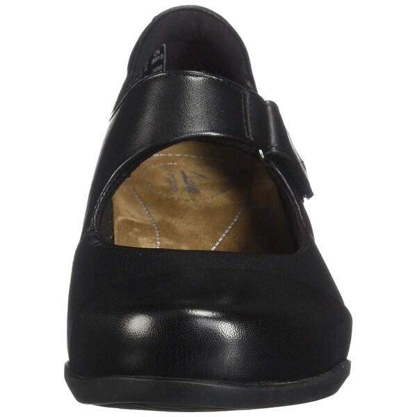 clarks rosalyn wren black leather