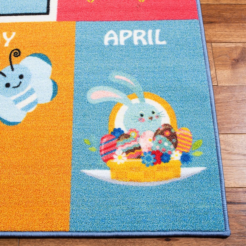 SAFAVIEH Kids Playhouse Machine Washable Slip Resistant Sheetal Rug