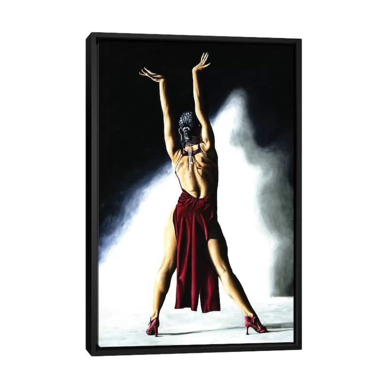 iCanvas "Samba Celebration" by Richard Young Framed Canvas Print - Black - 48x32