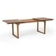 preview thumbnail 23 of 26, Sorrento Acacia Wood 9-piece Expandable Table Outdoor Dining Set by Christopher Knight Home