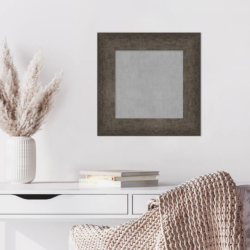 Amanti Art Dappled Light Bronze Framed Magnetic Board