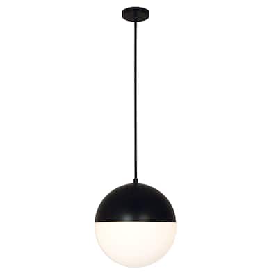 EVOLV Fusion Ion 14-inch Pendant with Opal Glass