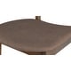 preview thumbnail 10 of 17, Set of 2 Counter Stools Open Back Medium Dark Wood Cushion Tall Chairs For Restaurant Bar Home