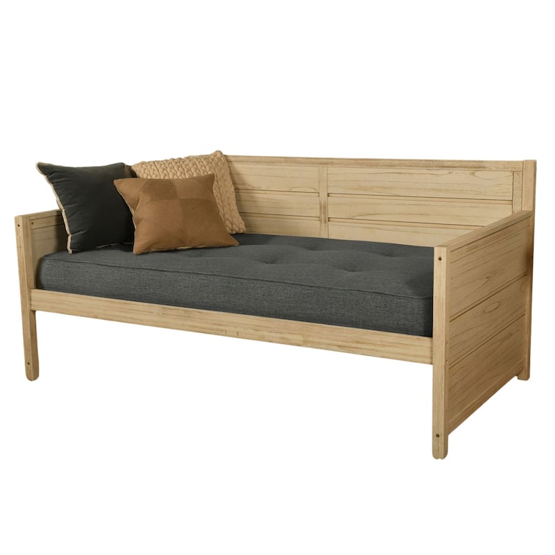 Somette Boho Tufted Day Bed Mattress, Twin-size (Day bed Not Included) - Grey