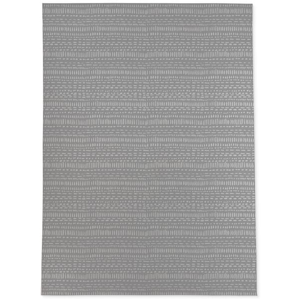 slide 1 of 9, TRIBAL DANCE GREY Area Rug By Kavka Designs 2' x 3'