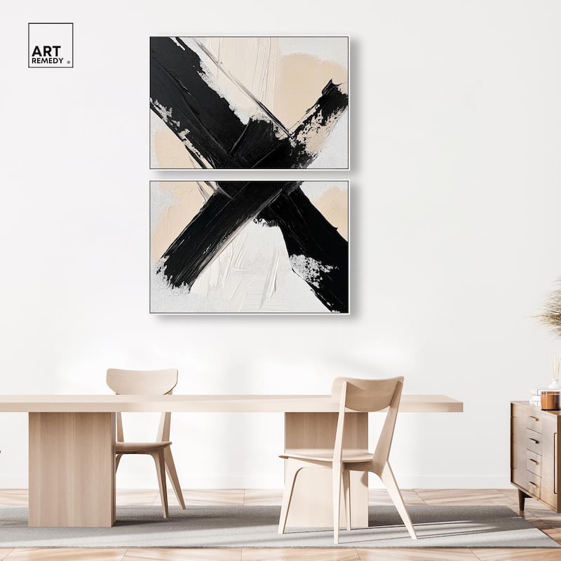 Graphic Impact I Canvas Set of 2 by Art Remedy