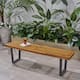 Option teak finish, black