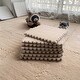 preview thumbnail 9 of 8, Shatex 16 Pcs Foam Floor Mat Square Interlocking Carpet Tiles Play Mat Soft Climbing Area Rugs, 12 x 12 x 0.4 Inch COFFEE