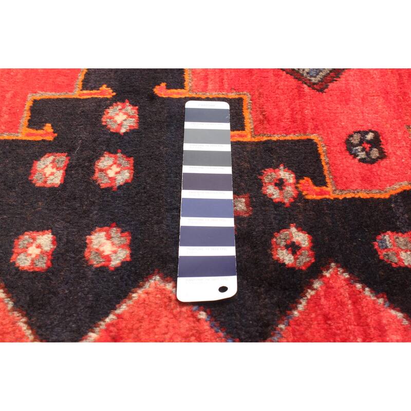 ECARPETGALLERY Hand-knotted Konya Anatolian Navy Wool Rug - 4'2 x 6'8