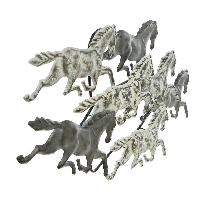 Dutton - Off to the Races - Metal Wall Art