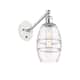 Option Clear Shade / White Polished Chrome
