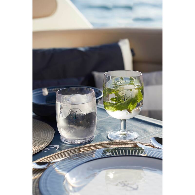 Sailor Soul Break Resistant Stackable Wine Glass