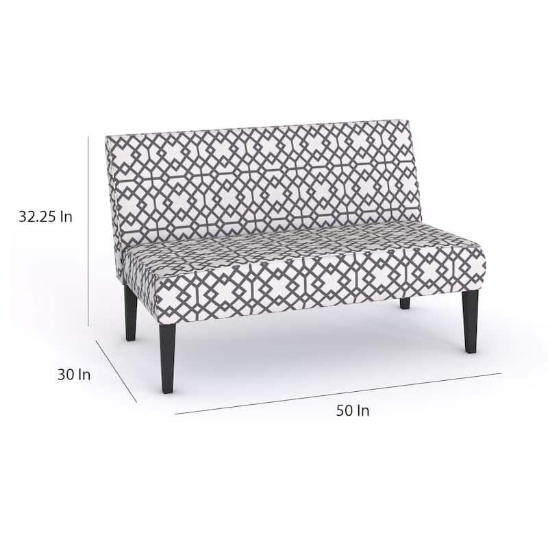 Christopher Knight Home Morton Geometric Pattern Fabric Loveseat
