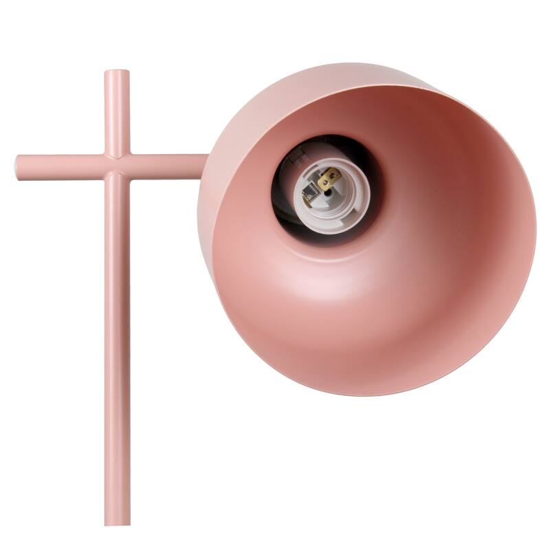 Metal Adjustable Spotlight Floor Lamp with Rotary Switch - 10.55 x 7.87 x 54.72 in. (L x W x H)