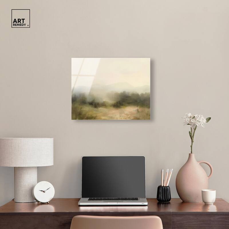 Haze Horizon Acrylic by Art Remedy, Ready to Hang