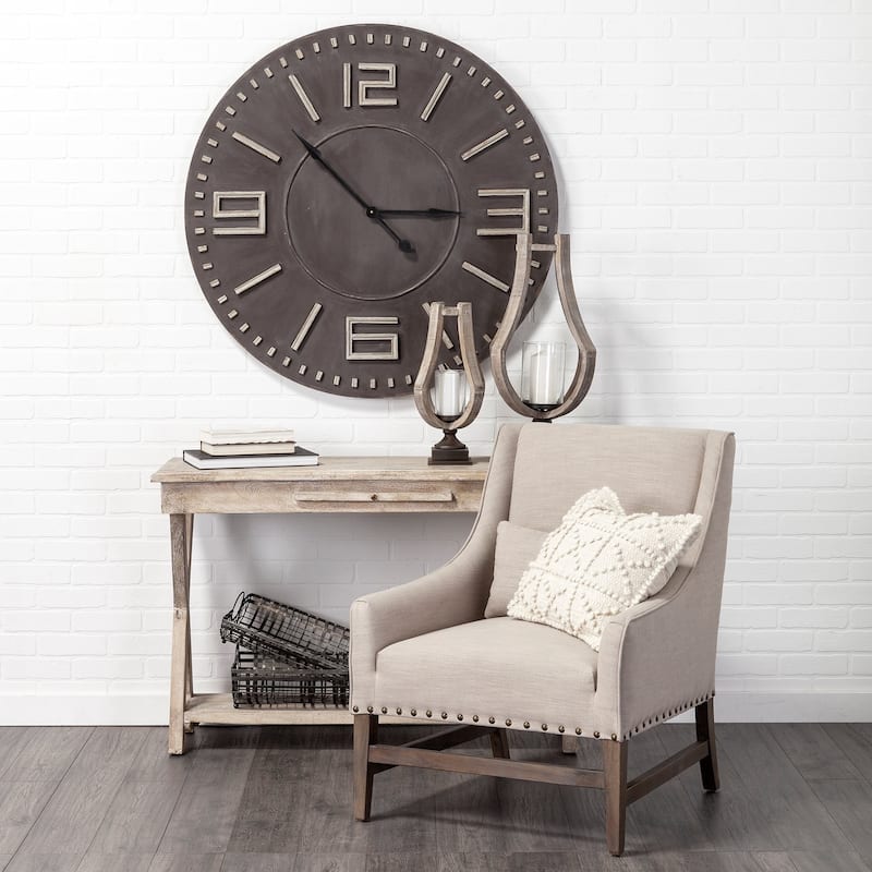 Off-White Embossed Details Pillow Cover