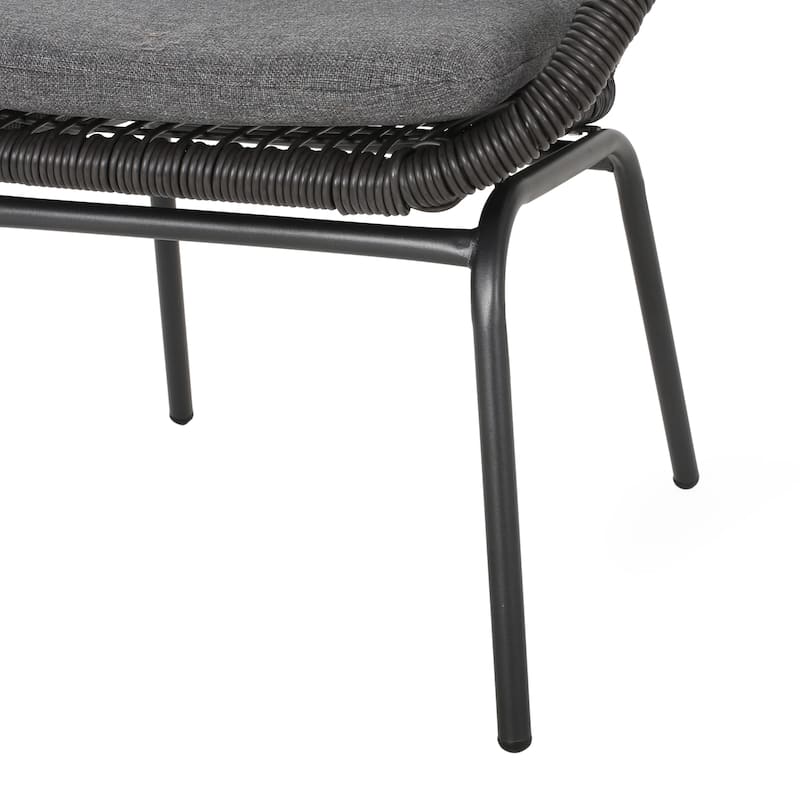 Patio Chair with Cushions (Set of 2)