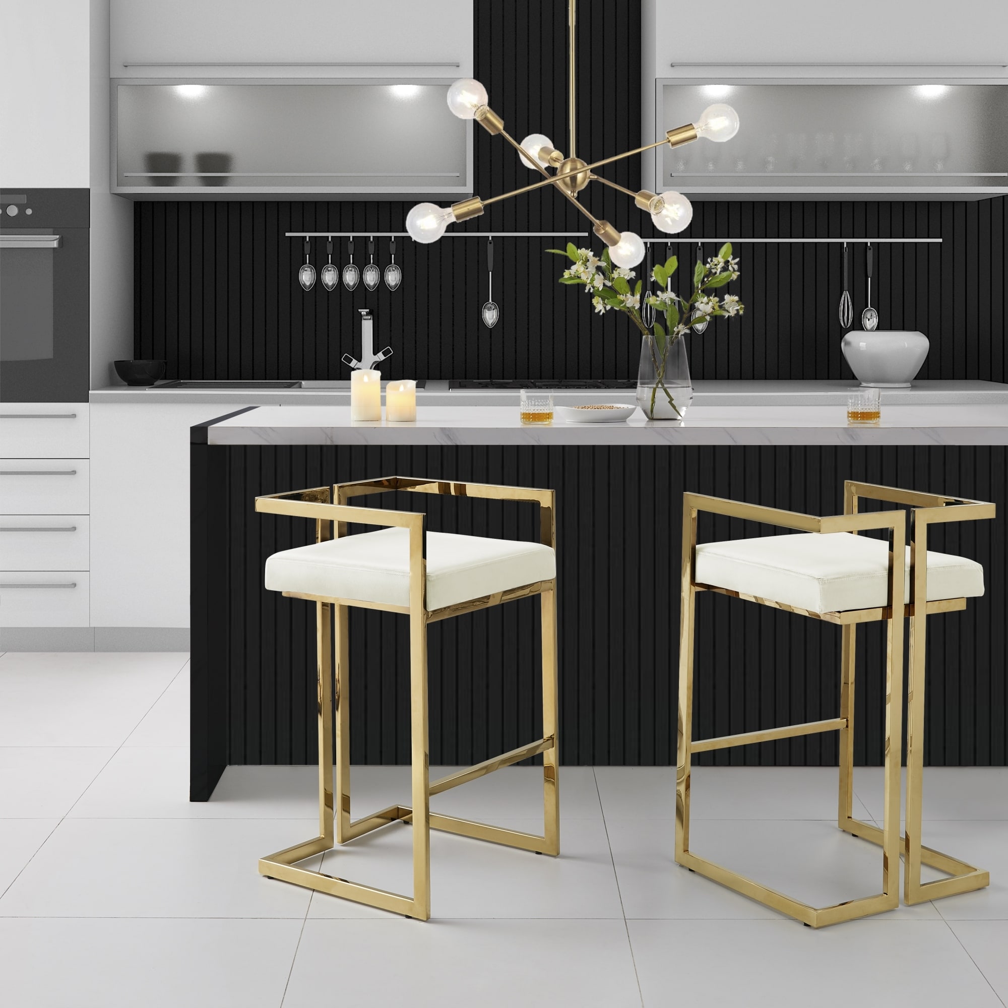 Geometric cheap bar stools